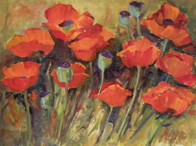 “POPPIN POPPIES” 
SOLD